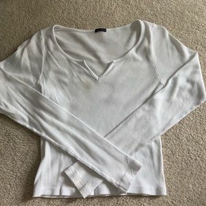 White brandy melville long sleeve